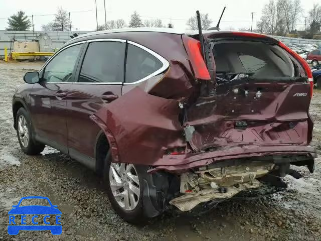 2015 HONDA CR-V EX-L 5J6RM4H77FL053249 image 2