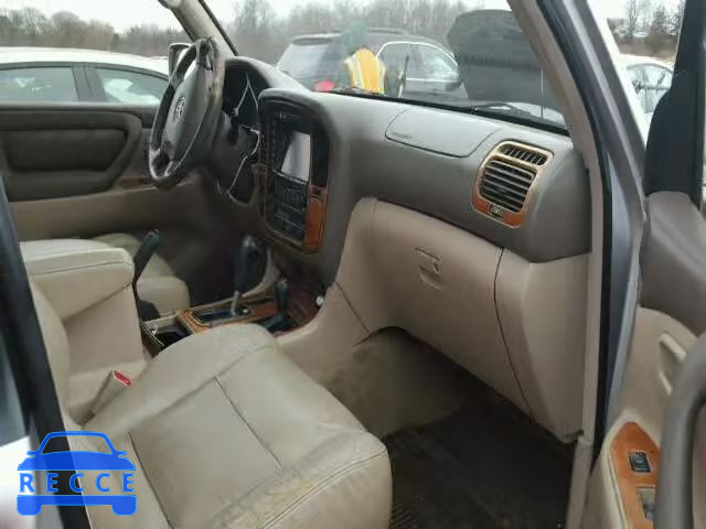 2001 TOYOTA LANDCRUISE JTEHT05J812010370 image 4