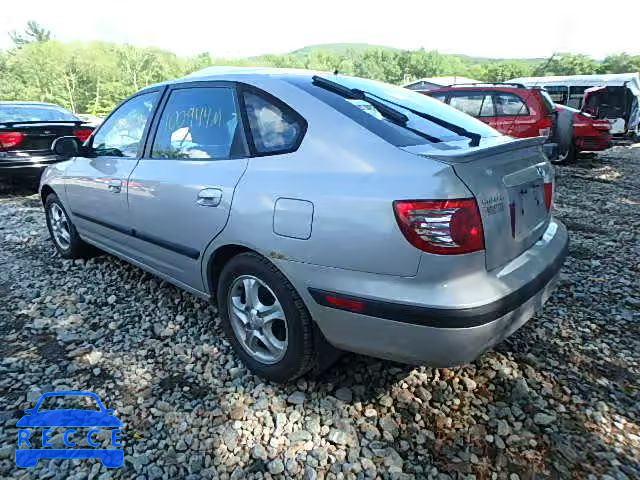 2006 HYUNDAI ELANTRA GL KMHDN56D26U180850 image 2