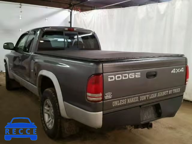 2002 DODGE DAKOTA SLT 1B7GG42X32S646040 image 2