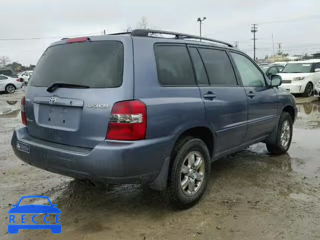 2004 TOYOTA HIGHLANDER JTEEP21A140029898 зображення 3