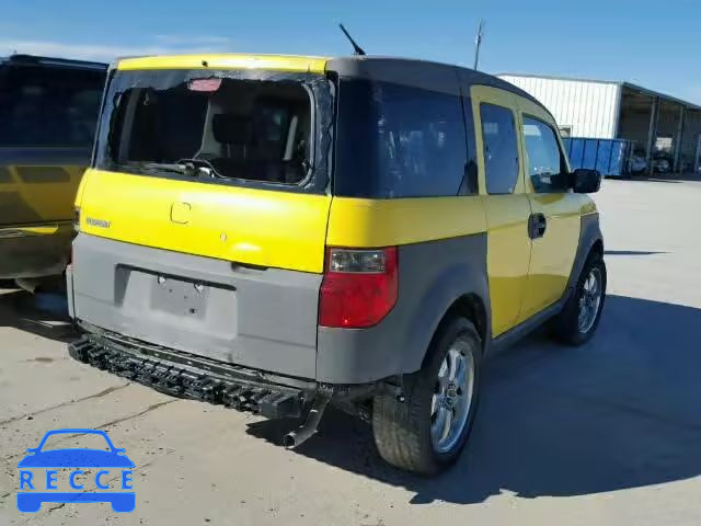 2004 HONDA ELEMENT LX 5J6YH18334L005997 зображення 3