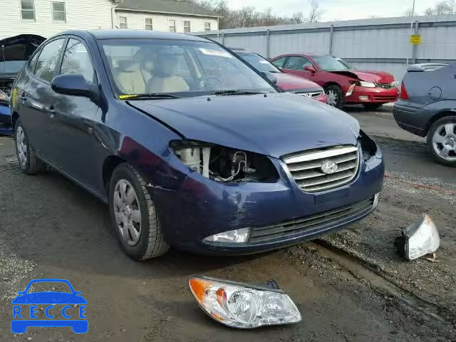 2008 HYUNDAI ELANTRA GL KMHDU46D98U281691 зображення 0