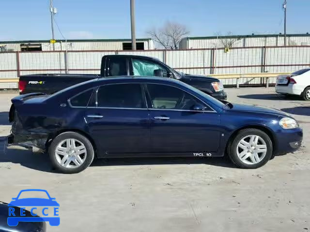 2007 CHEVROLET IMPALA LTZ 2G1WU58R079154313 Bild 9