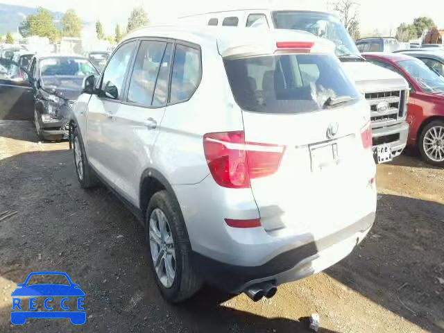 2016 BMW X3 XDRIVE3 5UXWX7C5XG0S16713 image 2