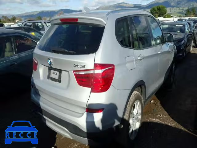 2016 BMW X3 XDRIVE3 5UXWX7C5XG0S16713 image 3