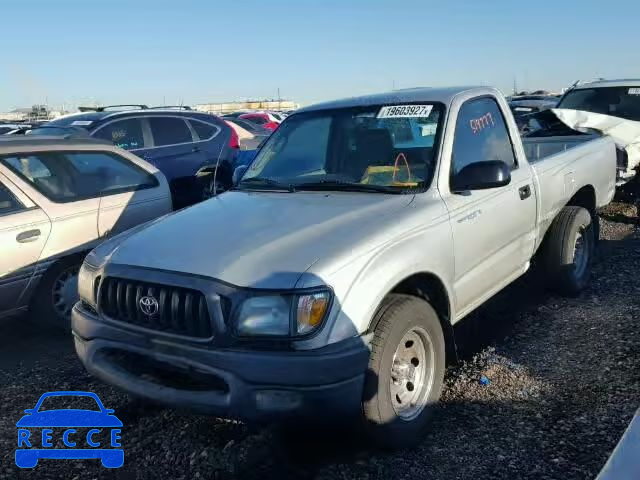 2004 TOYOTA TACOMA 5TENL42N44Z382696 image 1