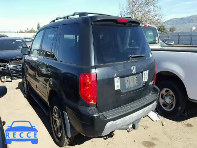 2003 HONDA PILOT EX 2HKYF18483H536863 image 2