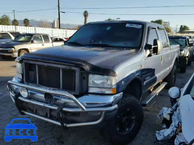 2004 FORD F250 SUPER 1FTNW21P04EC81687 зображення 1