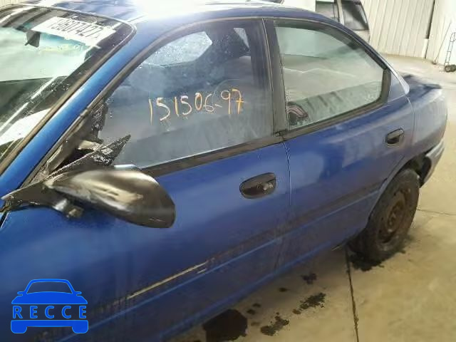 1997 DODGE NEON HIGHL 3B3ES47C8VT615284 зображення 8