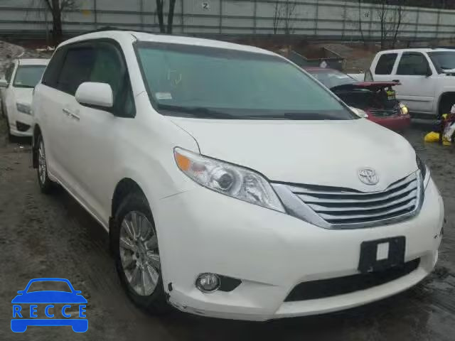 2011 TOYOTA SIENNA XLE 5TDDK3DC5BS008306 image 0