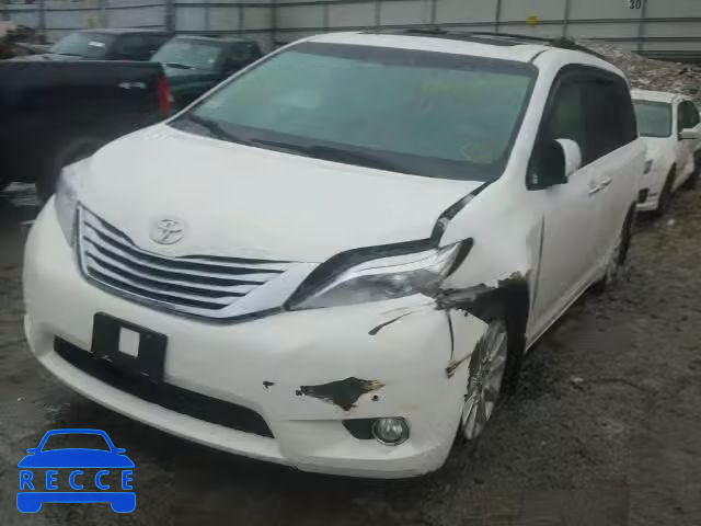 2011 TOYOTA SIENNA XLE 5TDDK3DC5BS008306 image 1