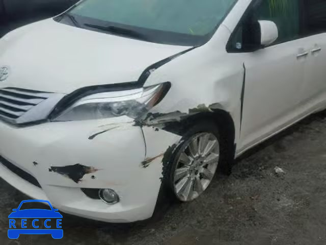 2011 TOYOTA SIENNA XLE 5TDDK3DC5BS008306 image 8