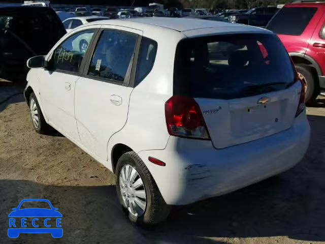 2007 CHEVROLET AVEO/LS KL1TD66637B756573 image 2