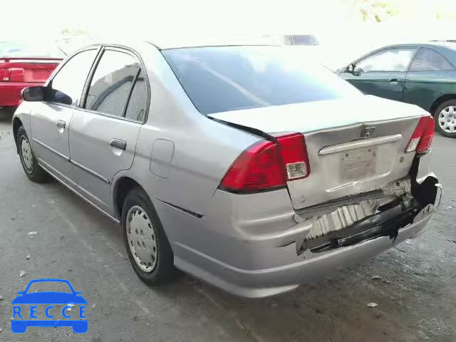 2004 HONDA CIVIC DX V 2HGES16394H560450 зображення 2