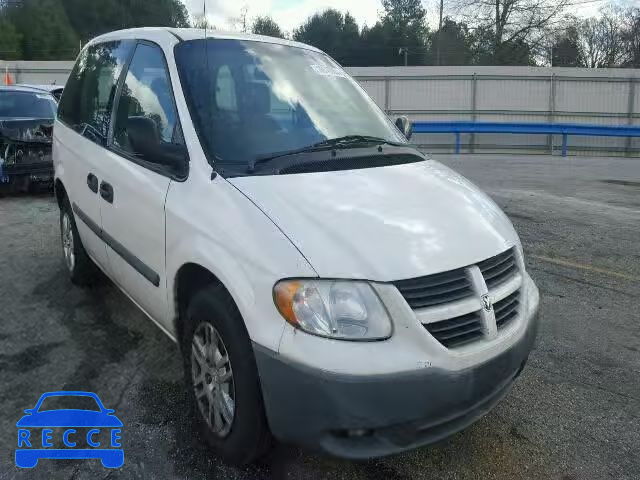 2007 DODGE CARAVAN SE 1D4GP25B67B225377 зображення 0