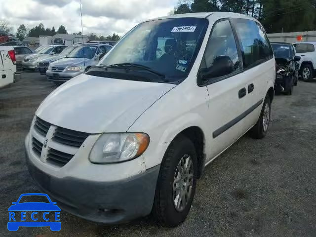 2007 DODGE CARAVAN SE 1D4GP25B67B225377 Bild 1