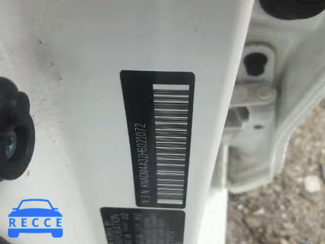 2017 KIA RIO LX KNADM4A32H6021072 image 9