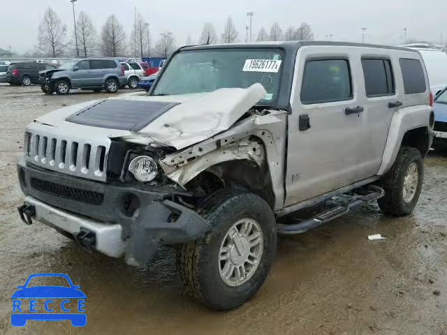 2008 HUMMER H3 SUV 5GTEN13EX88178329 image 1
