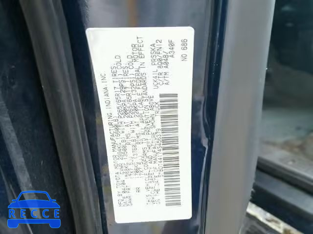 2004 TOYOTA TUNDRA DOU 5TBDT44174S456379 image 9