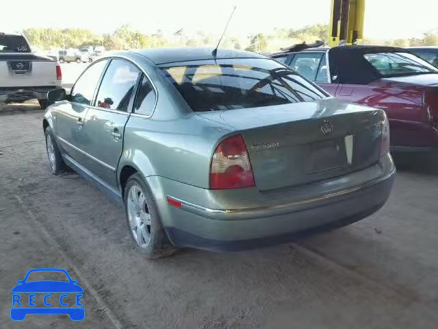 2002 VOLKSWAGEN PASSAT GLX WVWRH63B72P031613 Bild 2