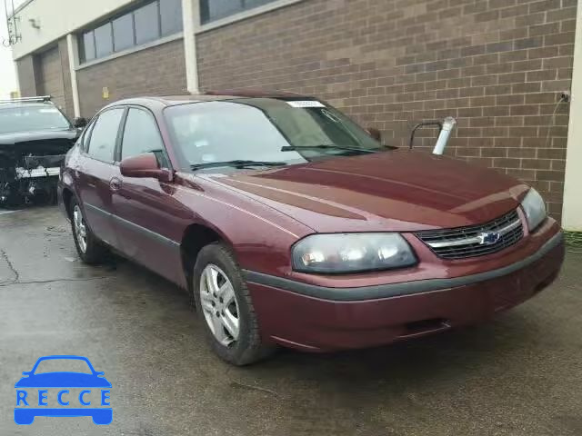 2002 CHEVROLET IMPALA 2G1WF55E629116766 image 0