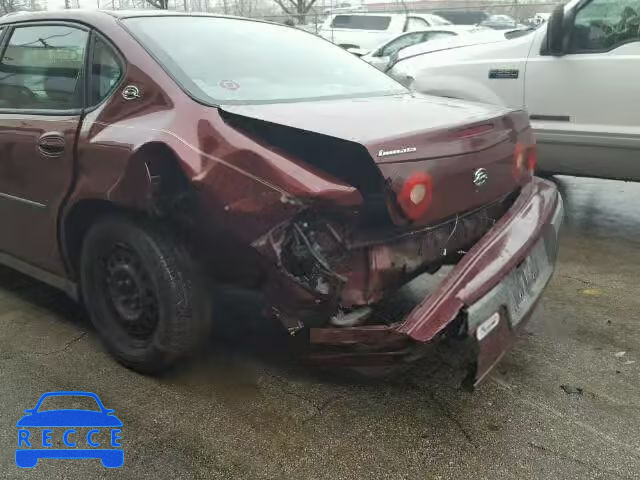 2002 CHEVROLET IMPALA 2G1WF55E629116766 image 9