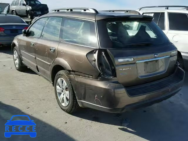 2009 SUBARU OUTBACK 4S4BP60C797319090 image 2