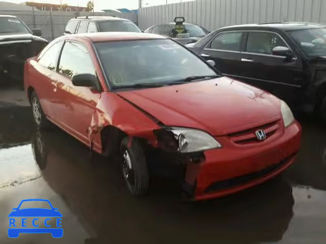 2002 HONDA CIVIC LX 1HGEM21552L077370 зображення 0