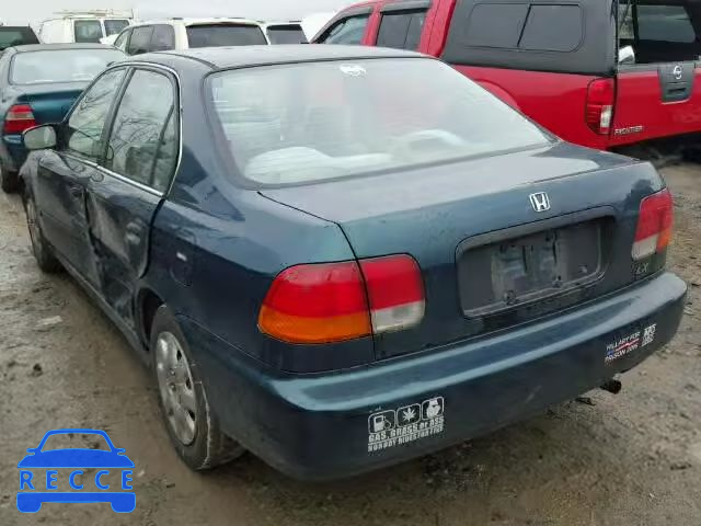 1998 HONDA CIVIC LX 1HGEJ6574WL028498 image 2