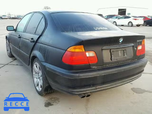 2001 BMW 325I WBAAV33441FU76768 image 2