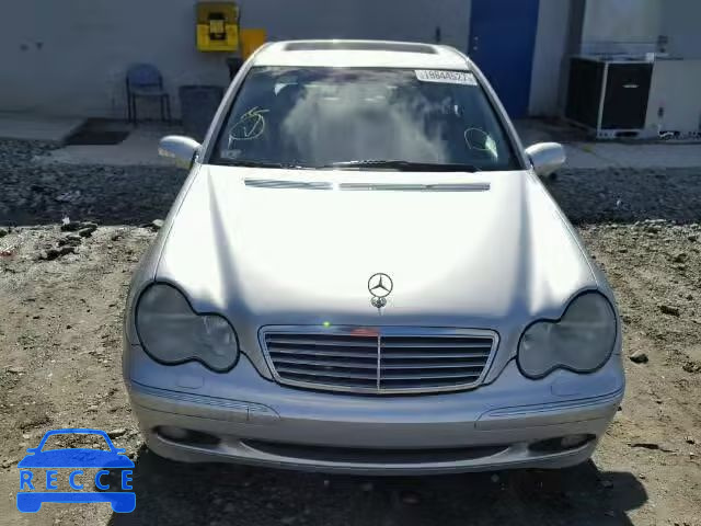 2001 MERCEDES-BENZ C240 WDBRF61J41F126665 Bild 8