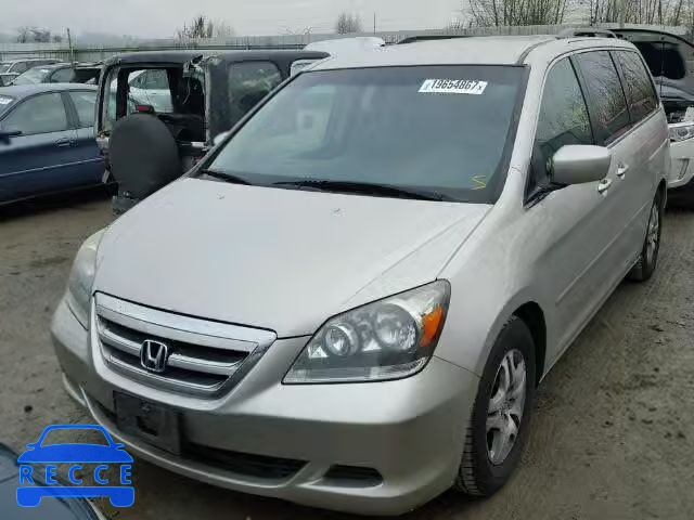 2006 HONDA ODYSSEY EX 5FNRL38416B427334 image 1