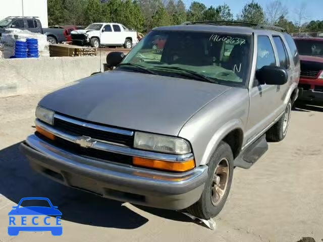 1999 CHEVROLET BLAZER 1GNCS13W7XK162842 зображення 1