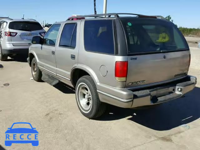 1999 CHEVROLET BLAZER 1GNCS13W7XK162842 зображення 2