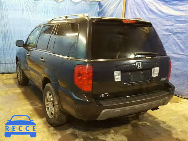 2003 HONDA PILOT EXL 2HKYF18563H612878 image 2