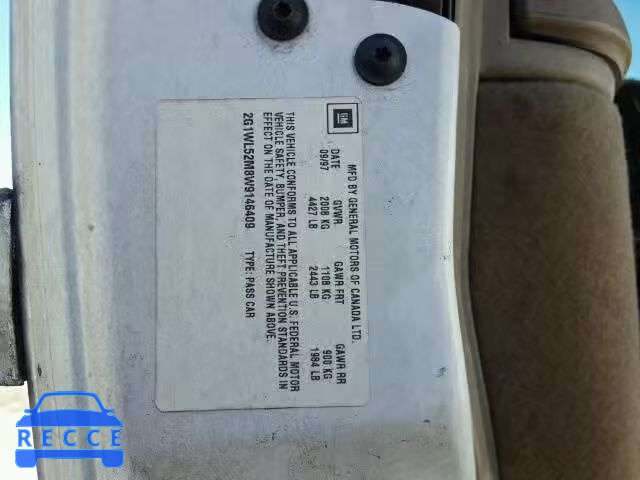 1998 CHEVROLET LUMINA/LS 2G1WL52M8W9146409 image 9