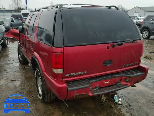 2000 CHEVROLET BLAZER 1GNDT13W0Y2277561 image 2