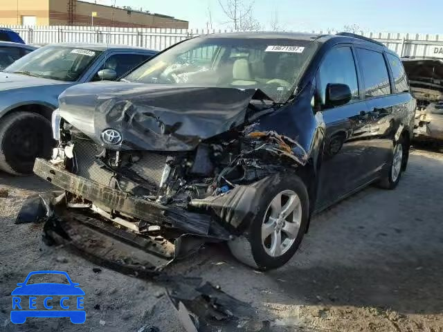 2014 TOYOTA SIENNA 5TDZK3DC6ES436542 image 1