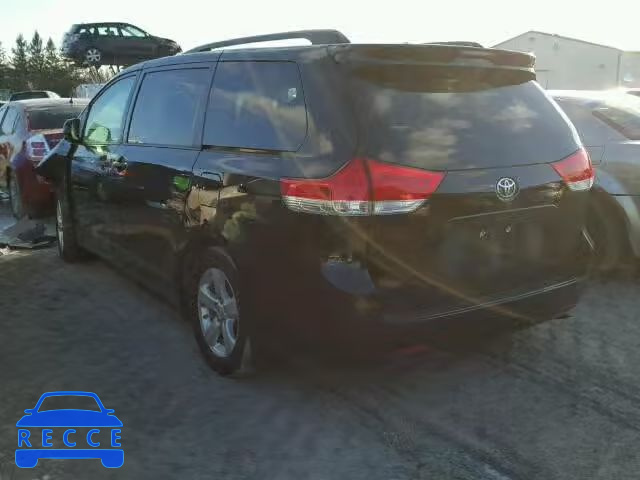 2014 TOYOTA SIENNA 5TDZK3DC6ES436542 зображення 2