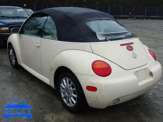 2005 VOLKSWAGEN NEW BEETLE 3VWCM31Y45M362521 Bild 2