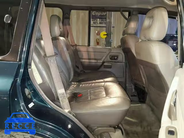 2000 MITSUBISHI MONTERO JA4MR51R5YJ002442 зображення 5