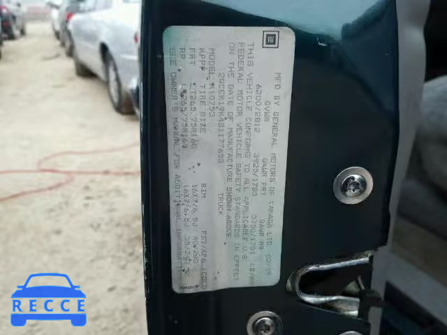 1995 CHEVROLET K1500 2GCEK19K4S1177653 зображення 9