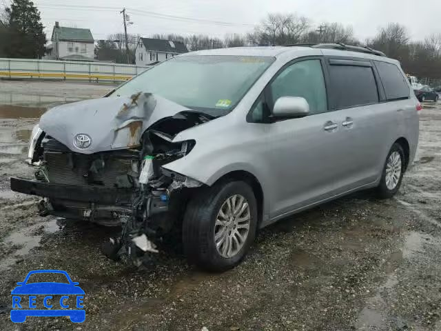 2011 TOYOTA SIENNA XLE 5TDYK3DCXBS164648 image 1