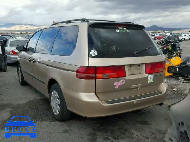 2000 HONDA ODYSSEY LX 2HKRL1858YH550775 image 2