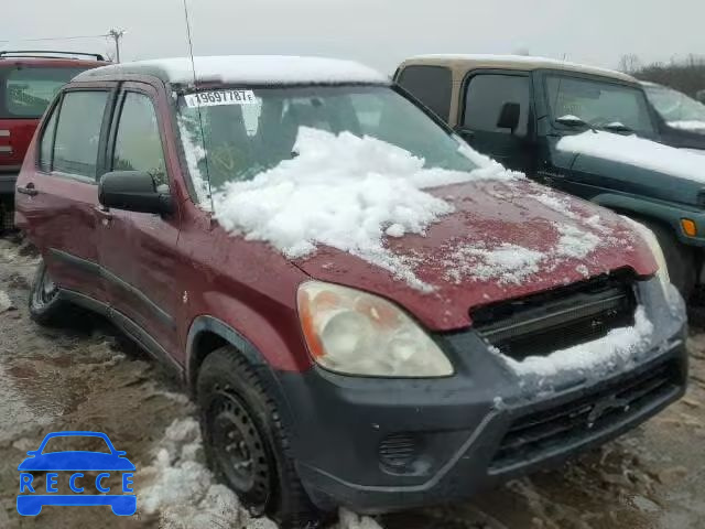 2005 HONDA CR-V LX SHSRD78525U341311 image 0