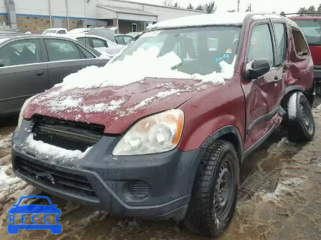 2005 HONDA CR-V LX SHSRD78525U341311 image 1