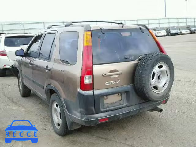 2004 HONDA CR-V LX JHLRD68594C022052 зображення 2