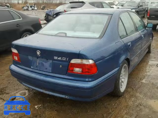 2002 BMW 540I AUTOMATIC WBADN63412GN87398 зображення 3