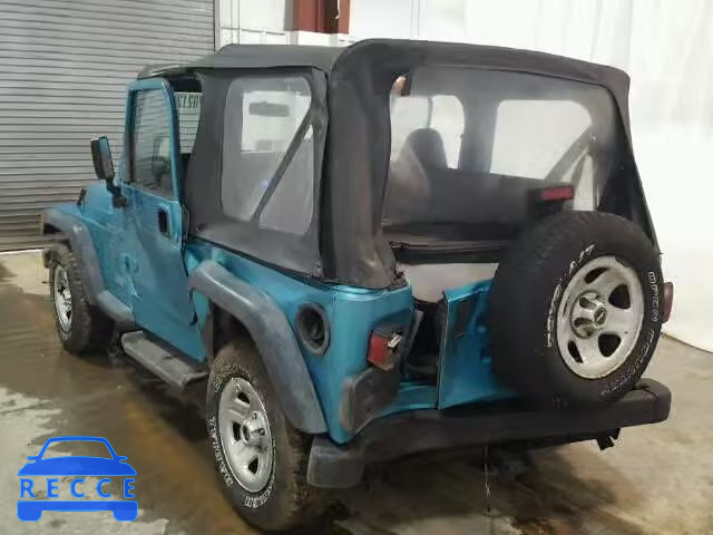 1997 JEEP WRANGLER S 1J4FY19S3VP488592 image 2